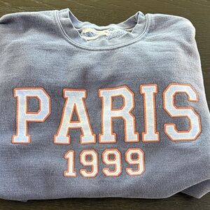 Anthropologie Gray Crewneck Sweater